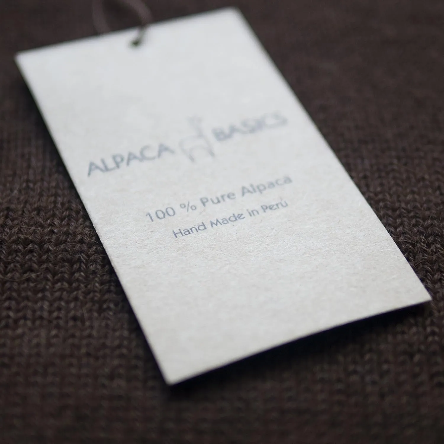 Men's Handmade 100% Alpaca Wool V-Neck Sweater
