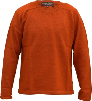 Men's Handmade 100% Alpaca Wool V-Neck Sweater