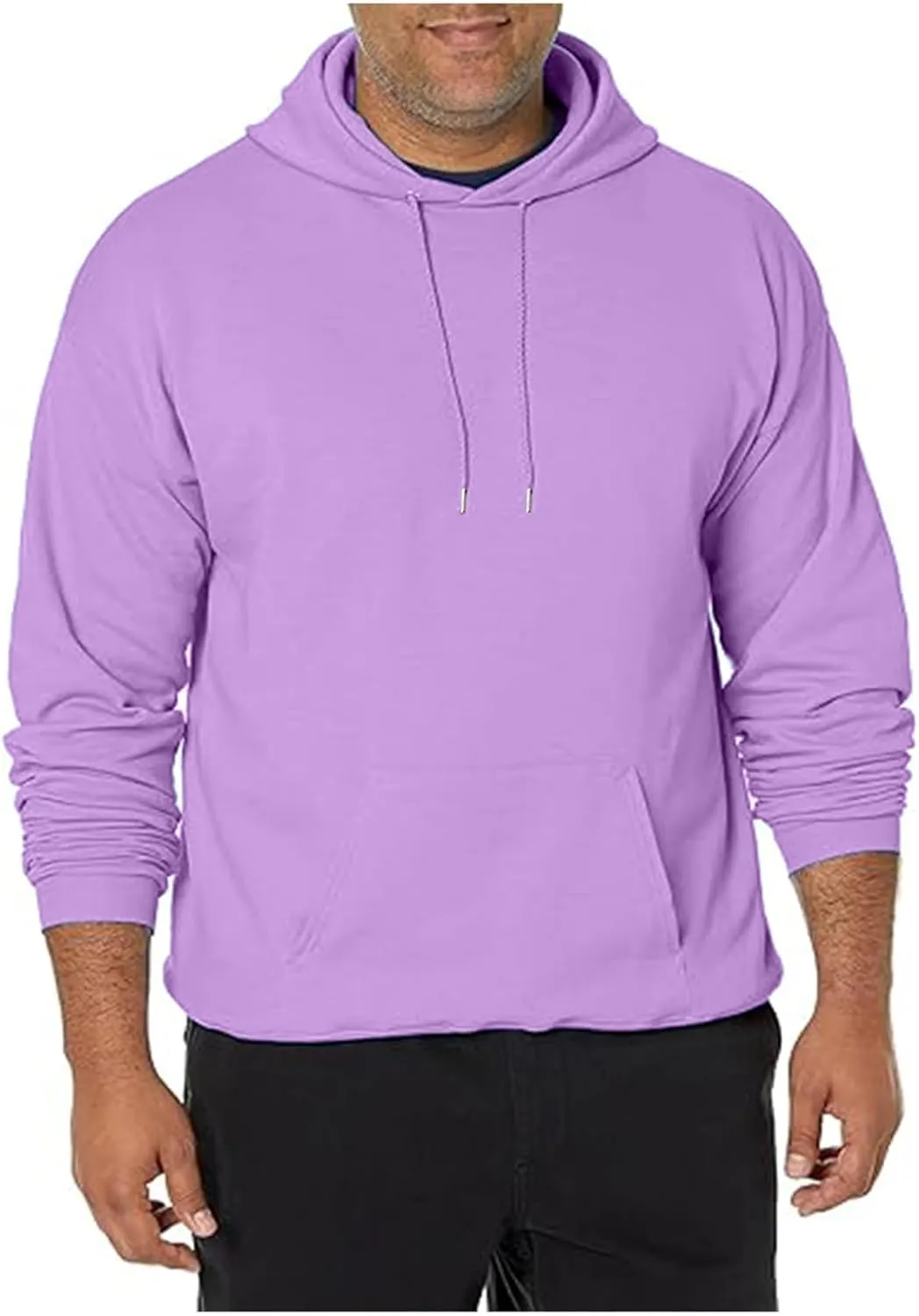 Mens Hoodies Pullover T Shirts for Men Fashion Lightweight Hoodie Sweatshirt Long Sleeve Reguard Fit Shirts Tops