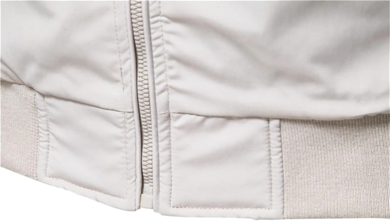 Mens Lightweight Bomber Jacket Casual Windbreaker Windproof Zip Up with Pockets for Everyday Wear