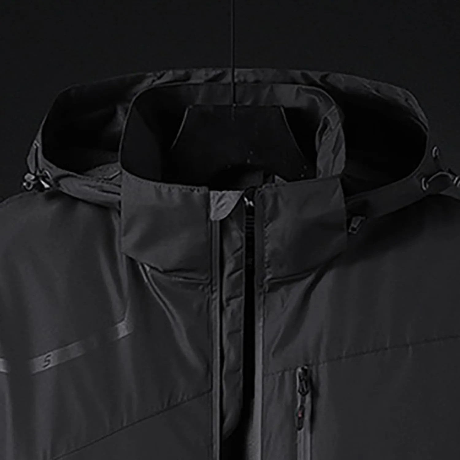 Mens Rain Jacket Suit Mountaineering Suit Coat Windbreaker Outdoor Sports Jacket Men Waterproof