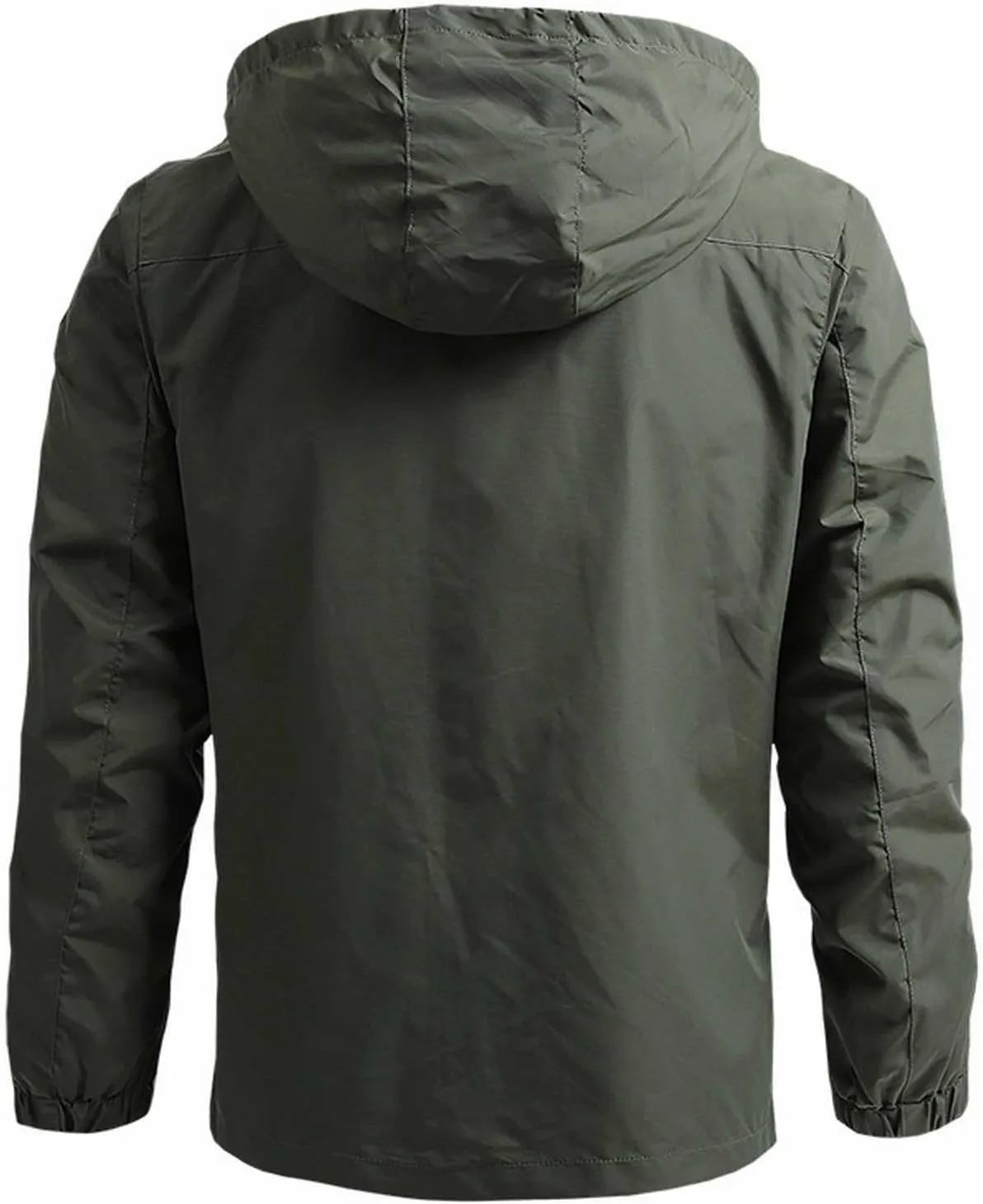Mens Rain Jacket Suit Mountaineering Suit Coat Windbreaker Outdoor Sports Jacket Men Waterproof