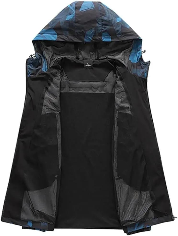 Men's Spring And Autumn Jogging Gym Hooded Jacket Sports Jacket