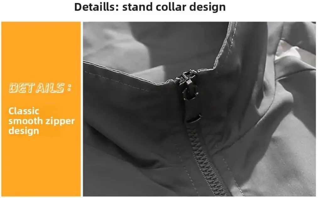 Men's Spring Patchwork Spring Baseball Jacket Teenagers' Patchwork Reflective Casual Jacket