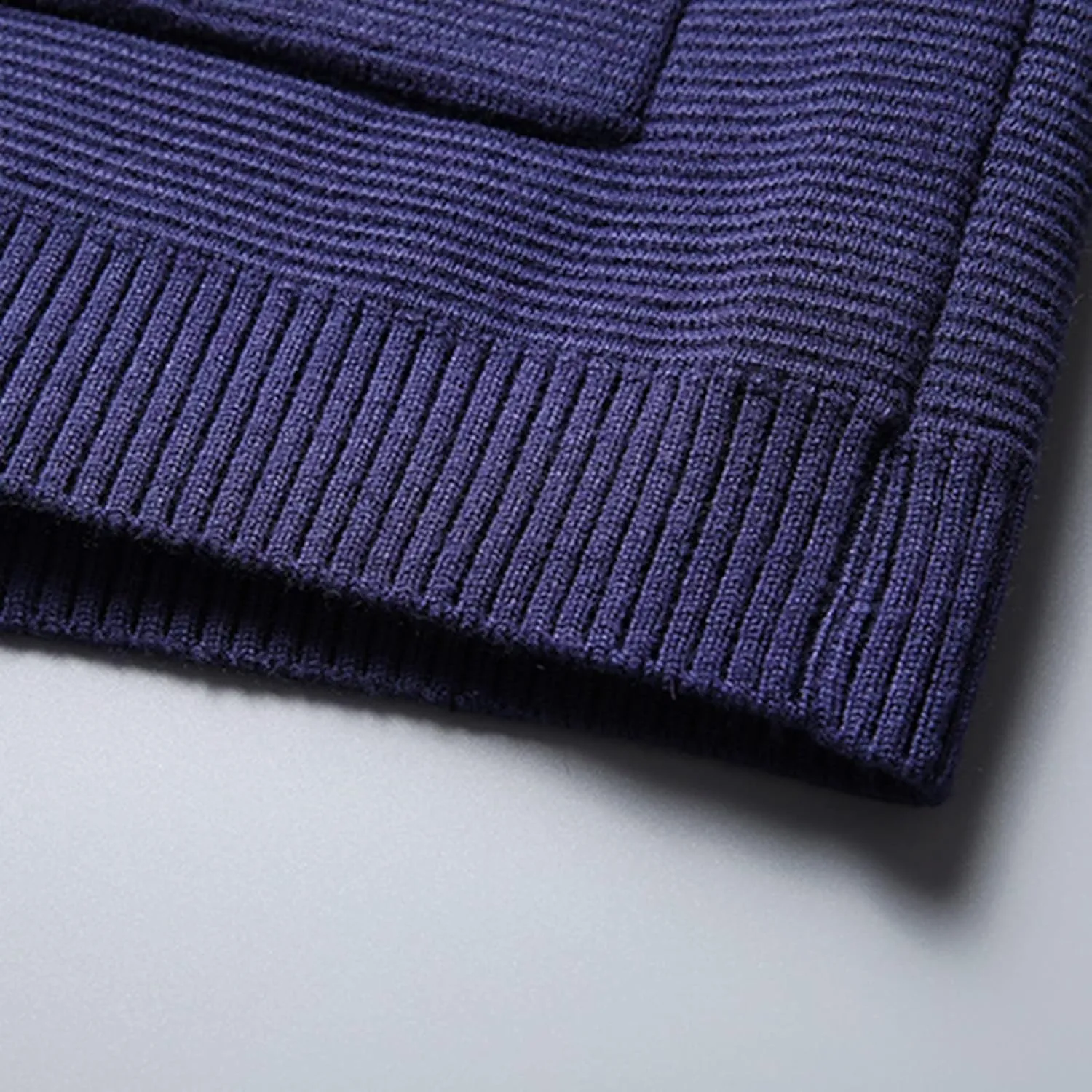 Mens Sweater Jacket Men's Wool Blended Cardigan Sweaters V Neck Button Down Cardigans with Pockets