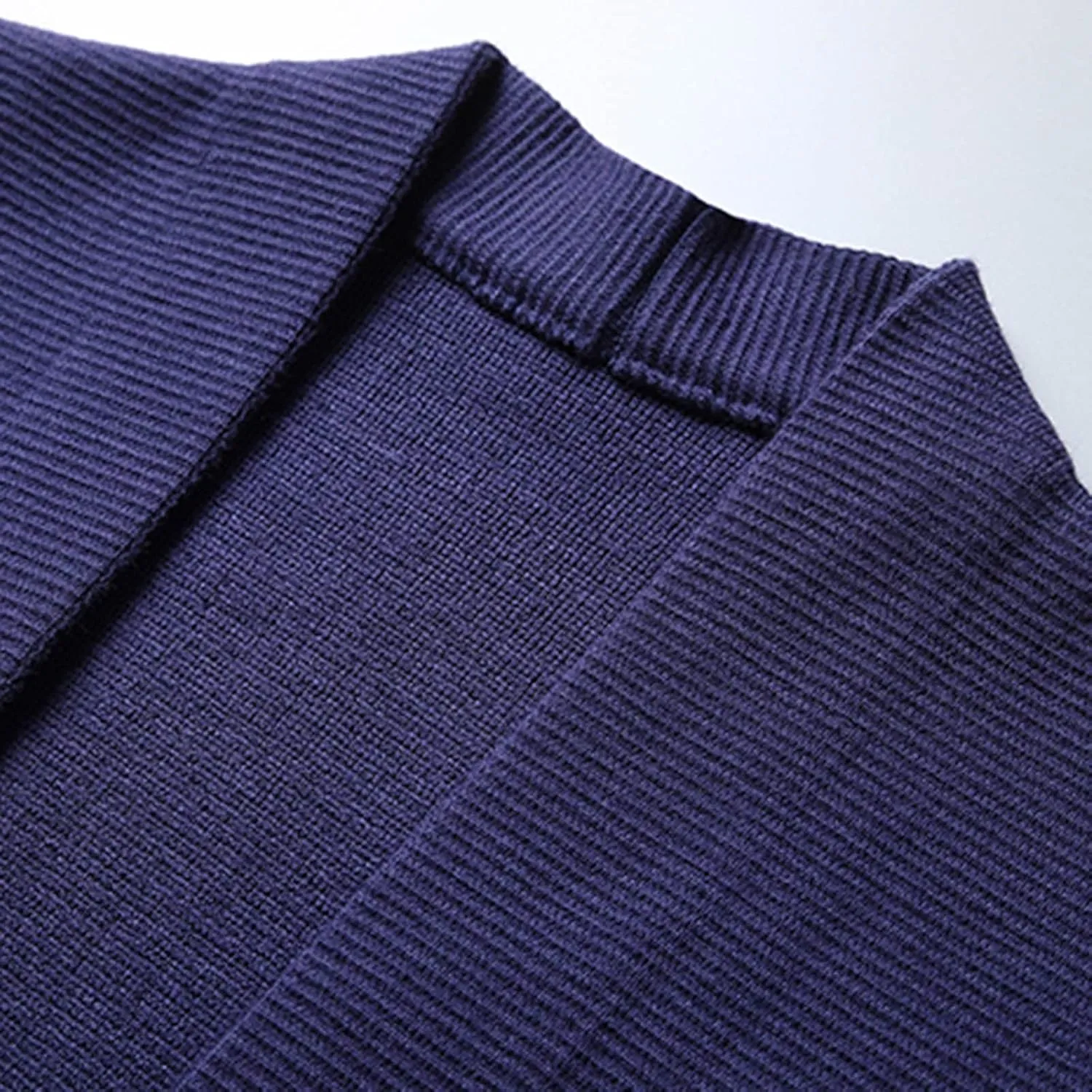 Mens Sweater Jacket Men's Wool Blended Cardigan Sweaters V Neck Button Down Cardigans with Pockets