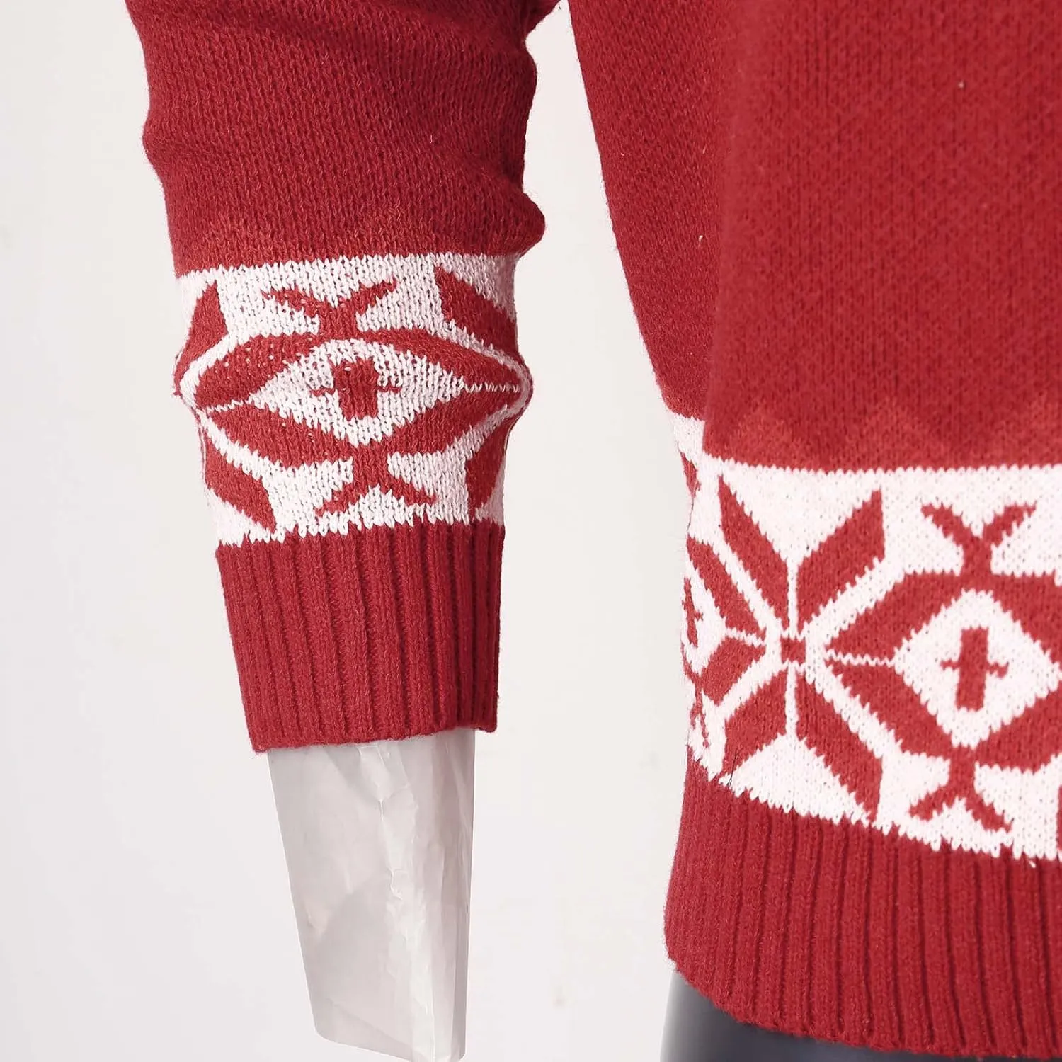 Mens Sweater Men's Reindeer Print Shawl Neck Button Down Cardigan Long Sleeve Christmax Sweater