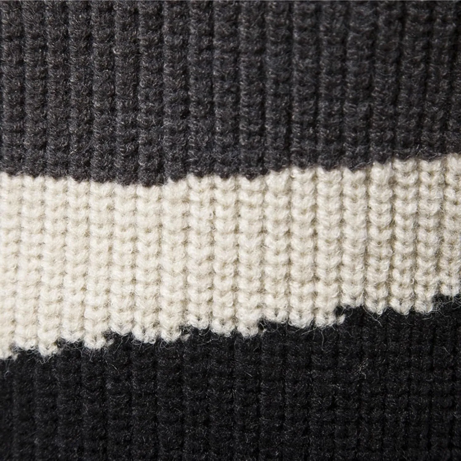 Mens Turtleneck Mens Contrast Color Slim Fit Turtleneck Sweater Pullover Sweater Basic Twist Patterned Knitted Sweater