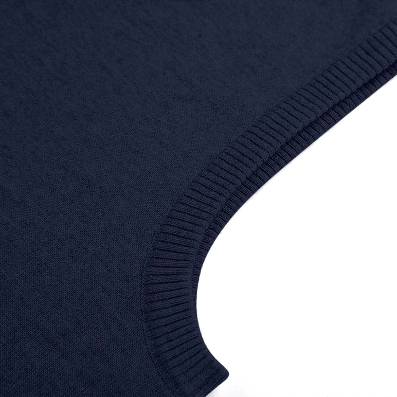 Men's V Neck Sweater Vest Knitted Pullover Sleeveless Knit Soft Casual Loose Vest Fashion 2025 Fall Spring