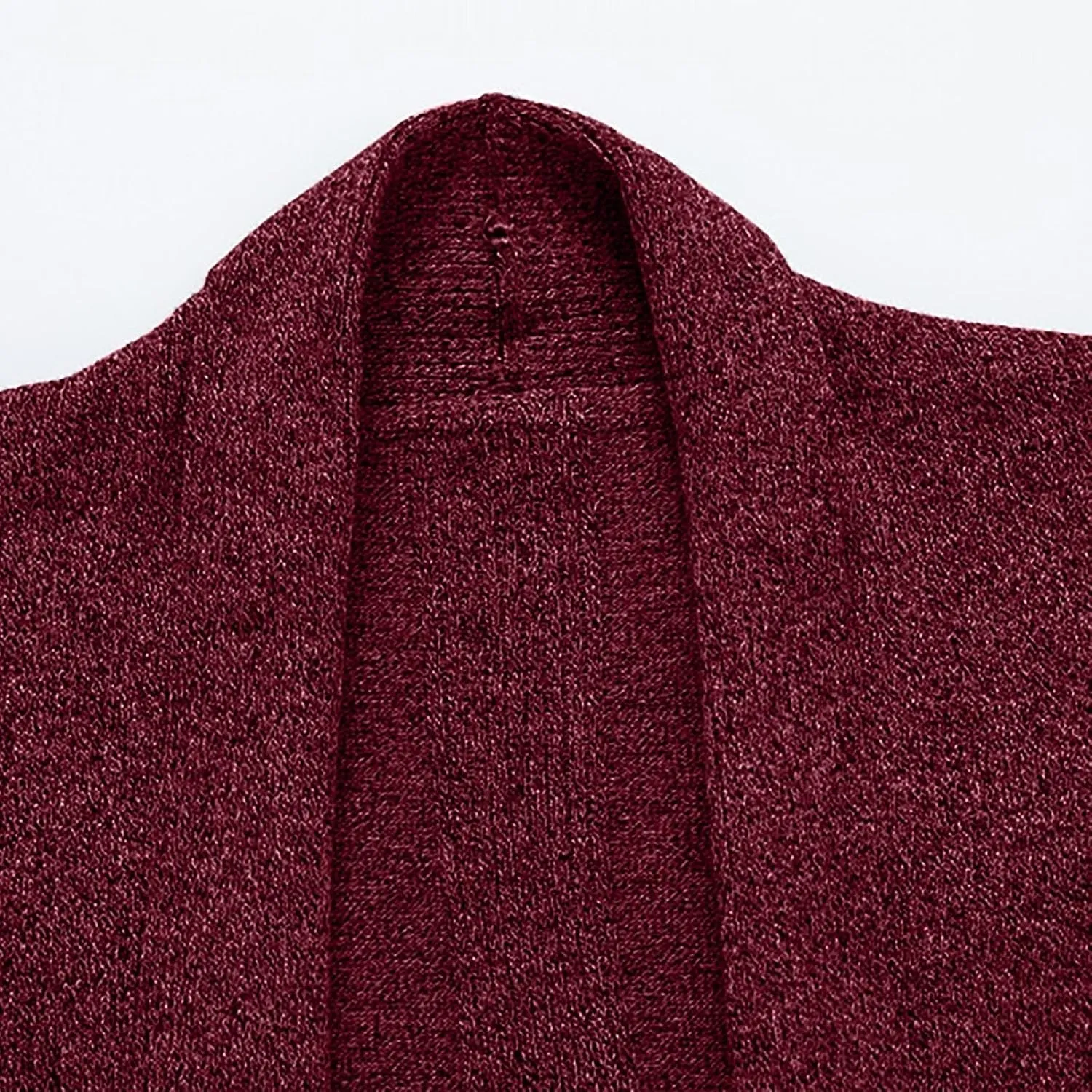 Men's Vintage Striped Long Sleeve Cardigan Sweater with Button V Neck Knitted Sweaters Cable Knit Sweater for Men