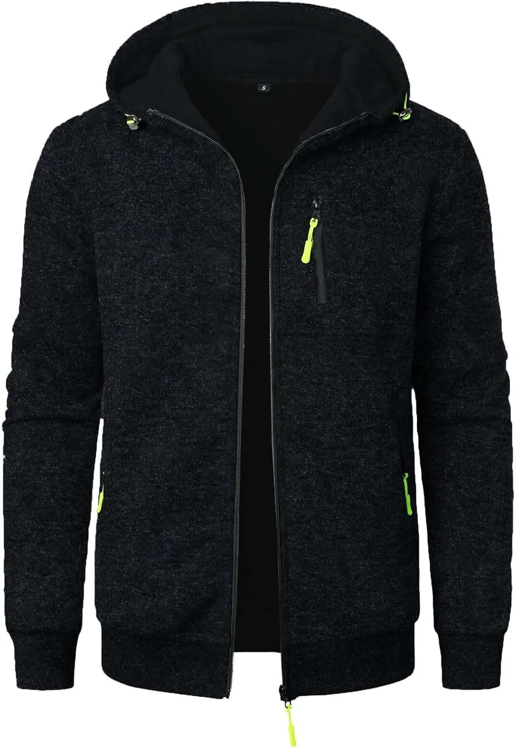 Mens Zip Up Hoodie Mens Lightweight Hoodie Full Zip Fashion Sweatshirt with Pockets Casual Men's Hoodies Pullover