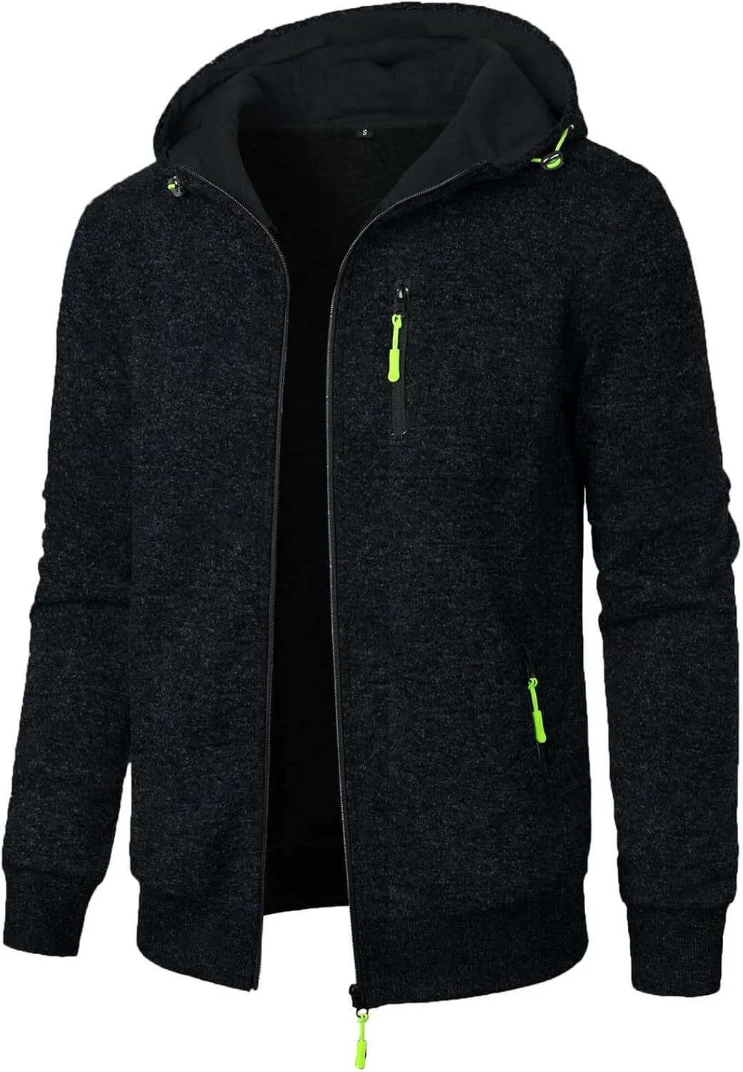 Mens Zip Up Hoodie Mens Lightweight Hoodie Full Zip Fashion Sweatshirt with Pockets Casual Men's Hoodies Pullover