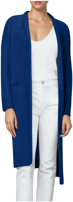 NATHGAM Long Cardigan Sweaters Women Casual Loose Chunky Knit Coats Long Sleeve Oversized Slouchy Open Front Trendy Outwear
