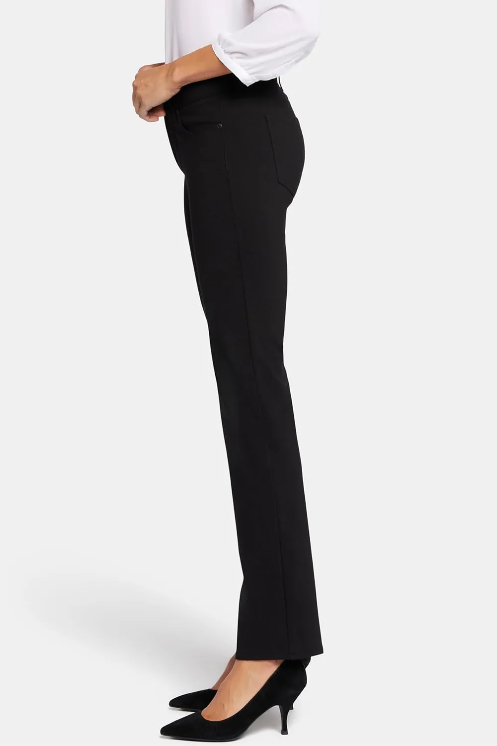 NYDJ Women’s Marilyn Straight Leg Pants in Ponte Knit