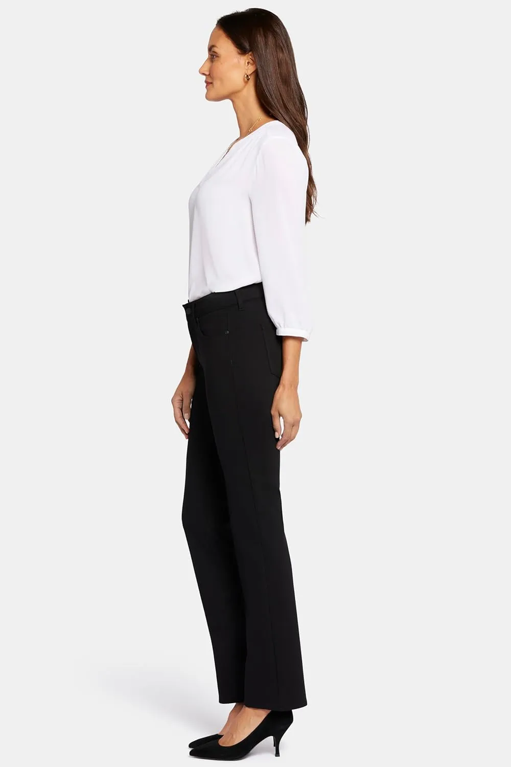 NYDJ Women’s Marilyn Straight Leg Pants in Ponte Knit