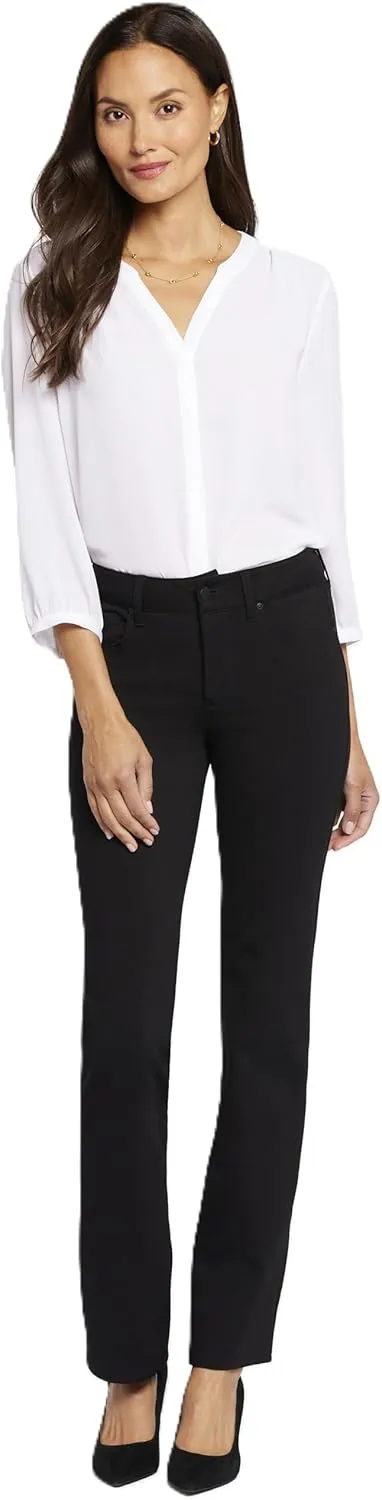 NYDJ Women’s Marilyn Straight Leg Pants in Ponte Knit