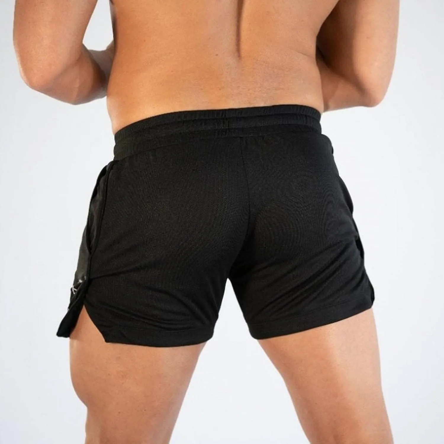 Nyybw Men's Gym Workout Shorts - Running Athletic Bodybuilding Shorts Quick Dry Weightlifting Training Pants with Pockets