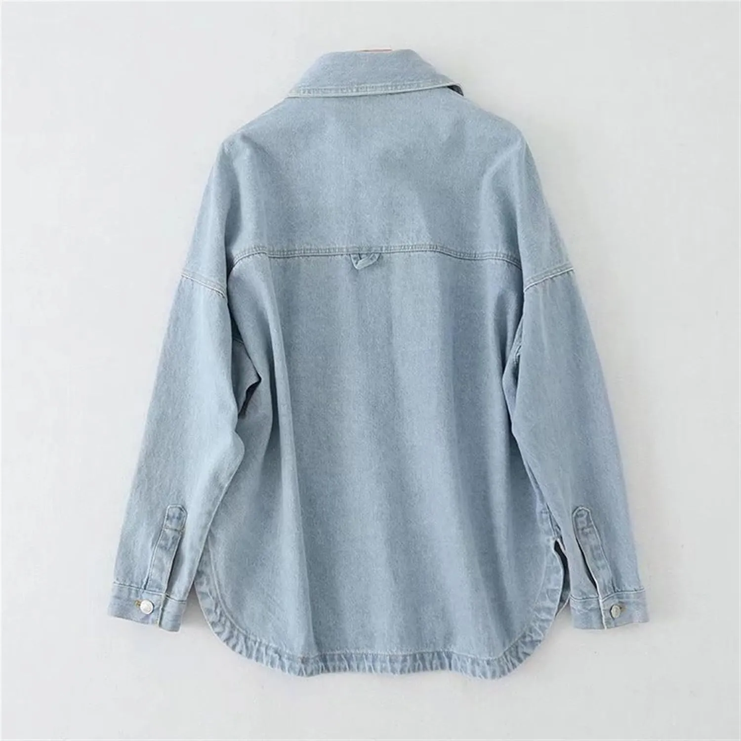 Oversized Denim Jacket Women Jackets for Women Casual Womens Denim Jacket Oversize Boyfriend Jean Jacket Shirt