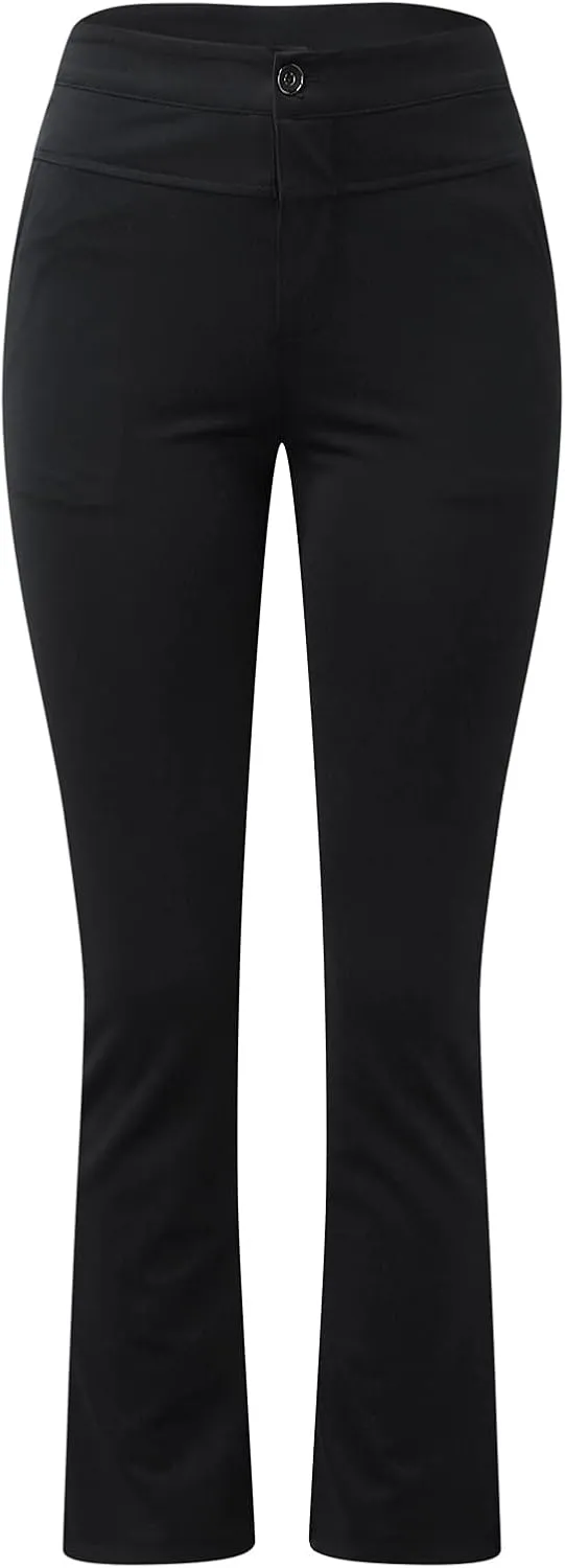 Pants Trousers Women High Waist Leg Work Stretchy Casual Straight Business Slim Fit Pants for Women for Work