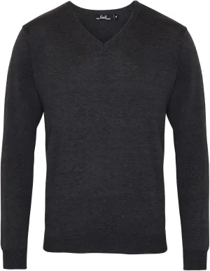 Premier Mens V-Neck Knitted Sweater