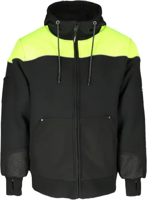 RefrigiWear Freezer Edge Hooded Sweatshirt, Zip-Up Hoodie for Men and Women