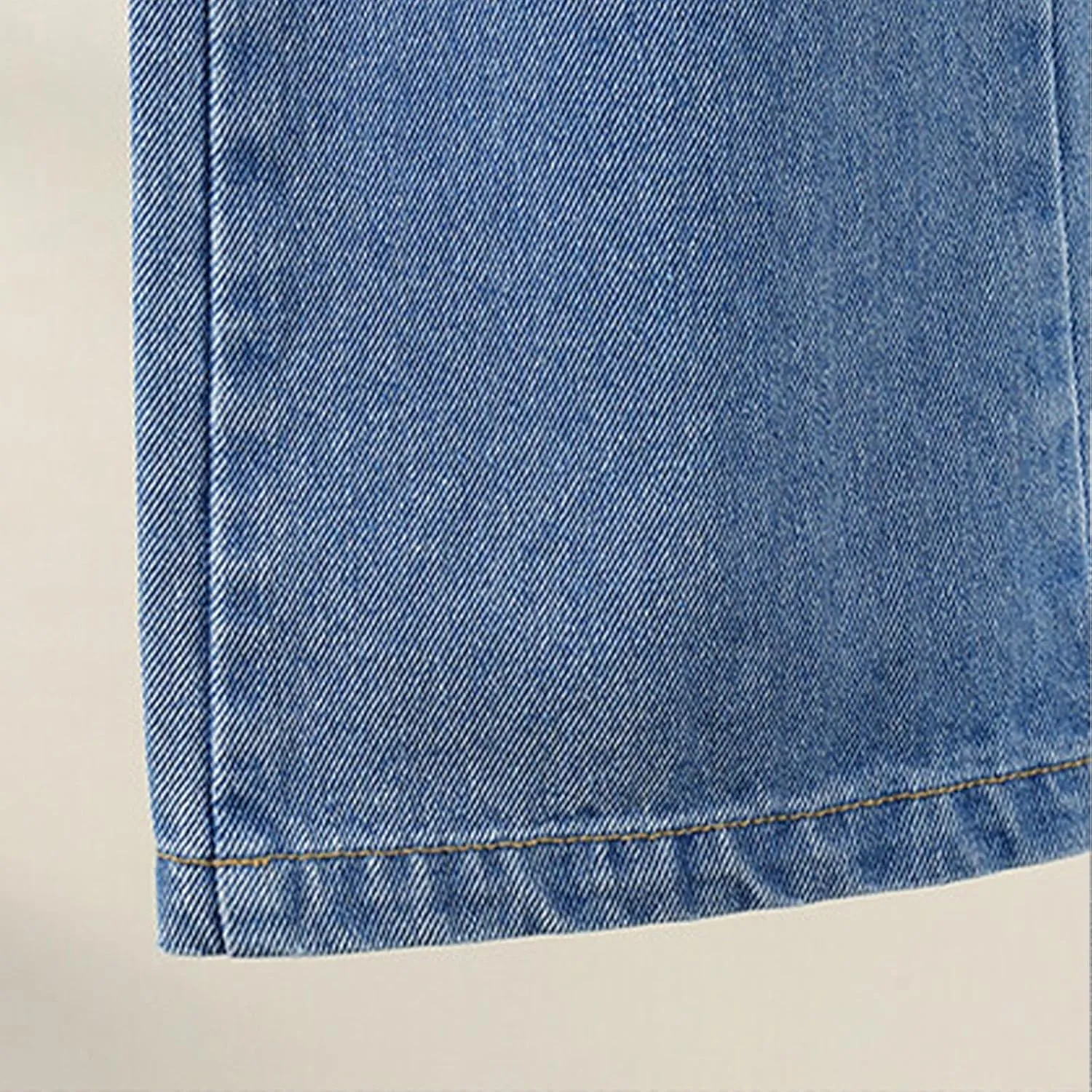 Ripped Jeans for Teens Girls Wide Leg Jeans High Waisted Straight Leg Baggy Jeans Kids Y2K Streetwear Denim Pants