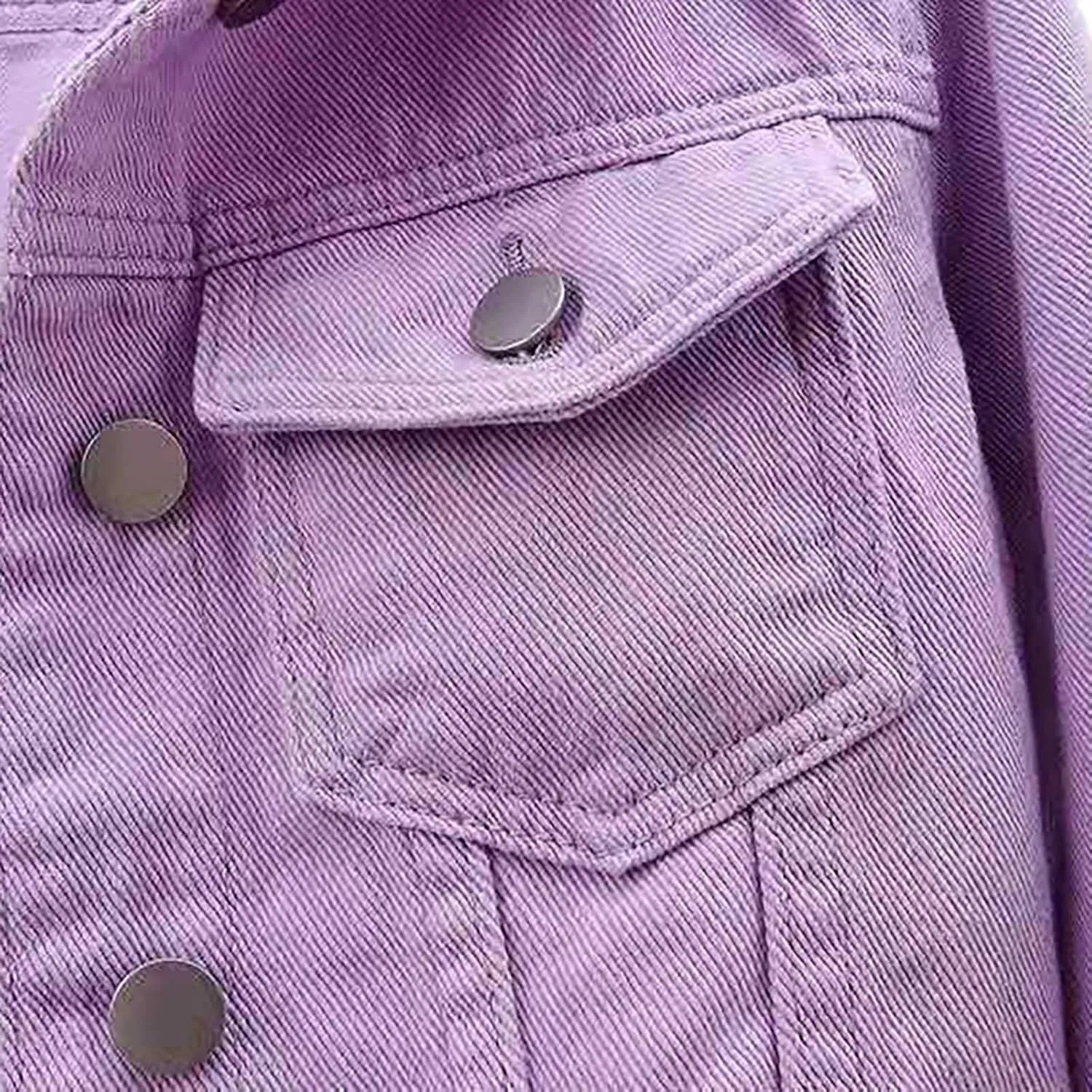 Short Sleeve Denim Jacket for Women 3/4 Sleeve Cropped Light Wash Short Jean Jacket Slim Trucker Coat Denim Tops