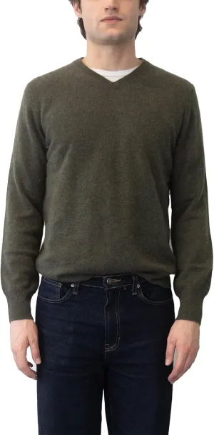 Soft Men's V-Neck Sweater