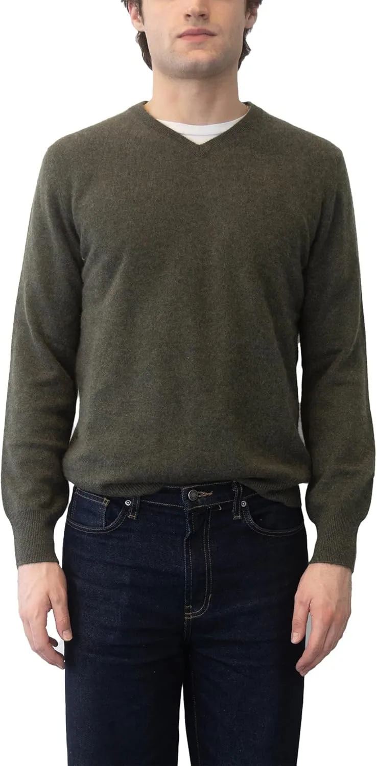 Soft Men's V-Neck Sweater