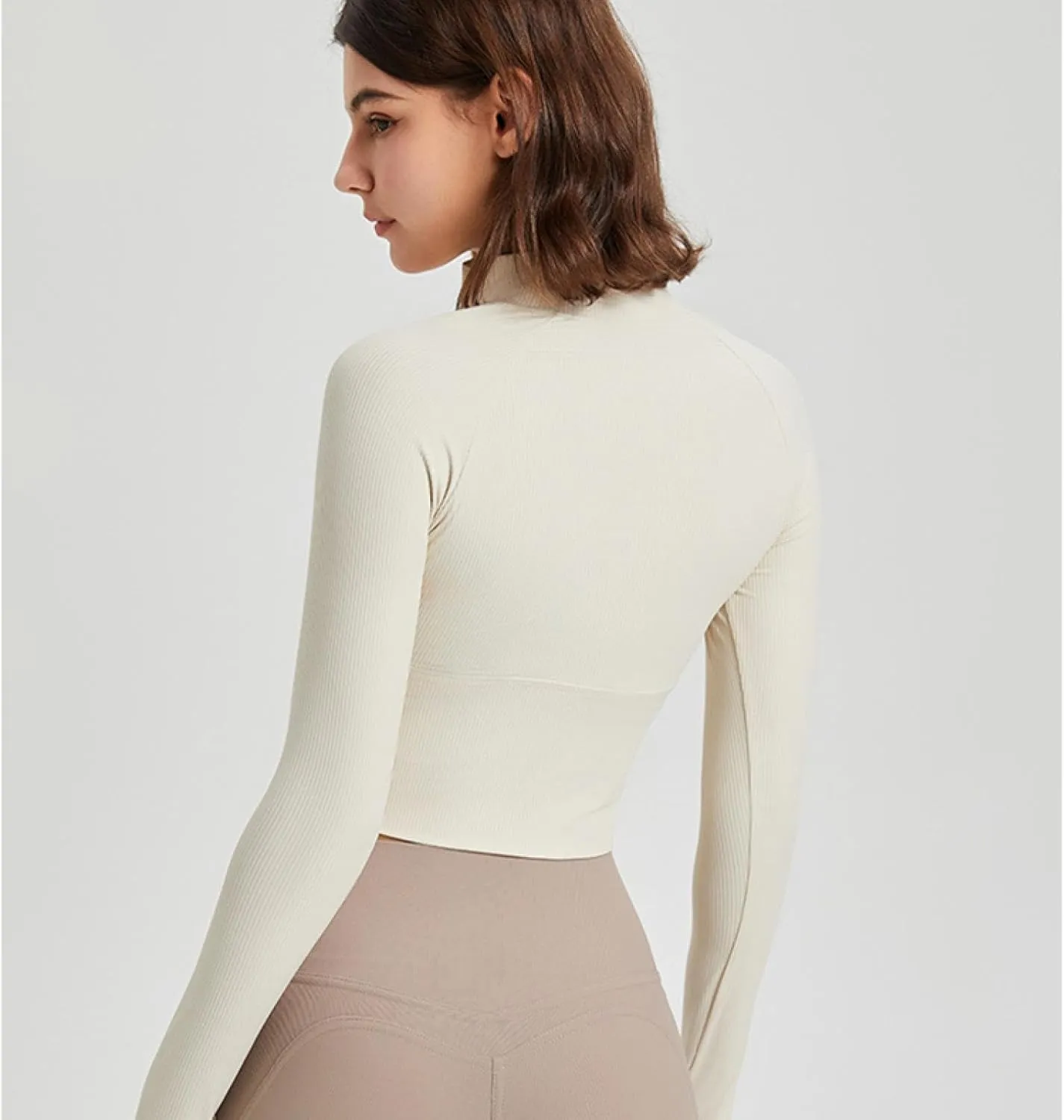 Sports Jacket Women Quick-drying Yoga Jacket Gym Long-sleeved Coat Women Running Breathable Yoga Clothes