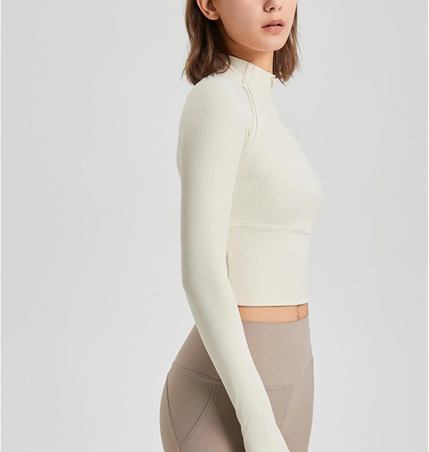 Sports Jacket Women Quick-drying Yoga Jacket Gym Long-sleeved Coat Women Running Breathable Yoga Clothes
