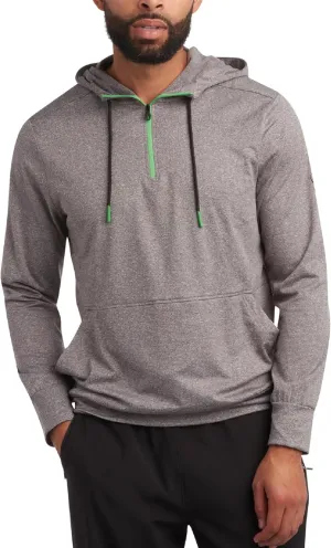 Spyder Men's Pullover Hoodie - Quarter Zip Comfort Fit Hoodie Sweatshirt with Reflective Trim - Active Hoodie for Men (S-XL)