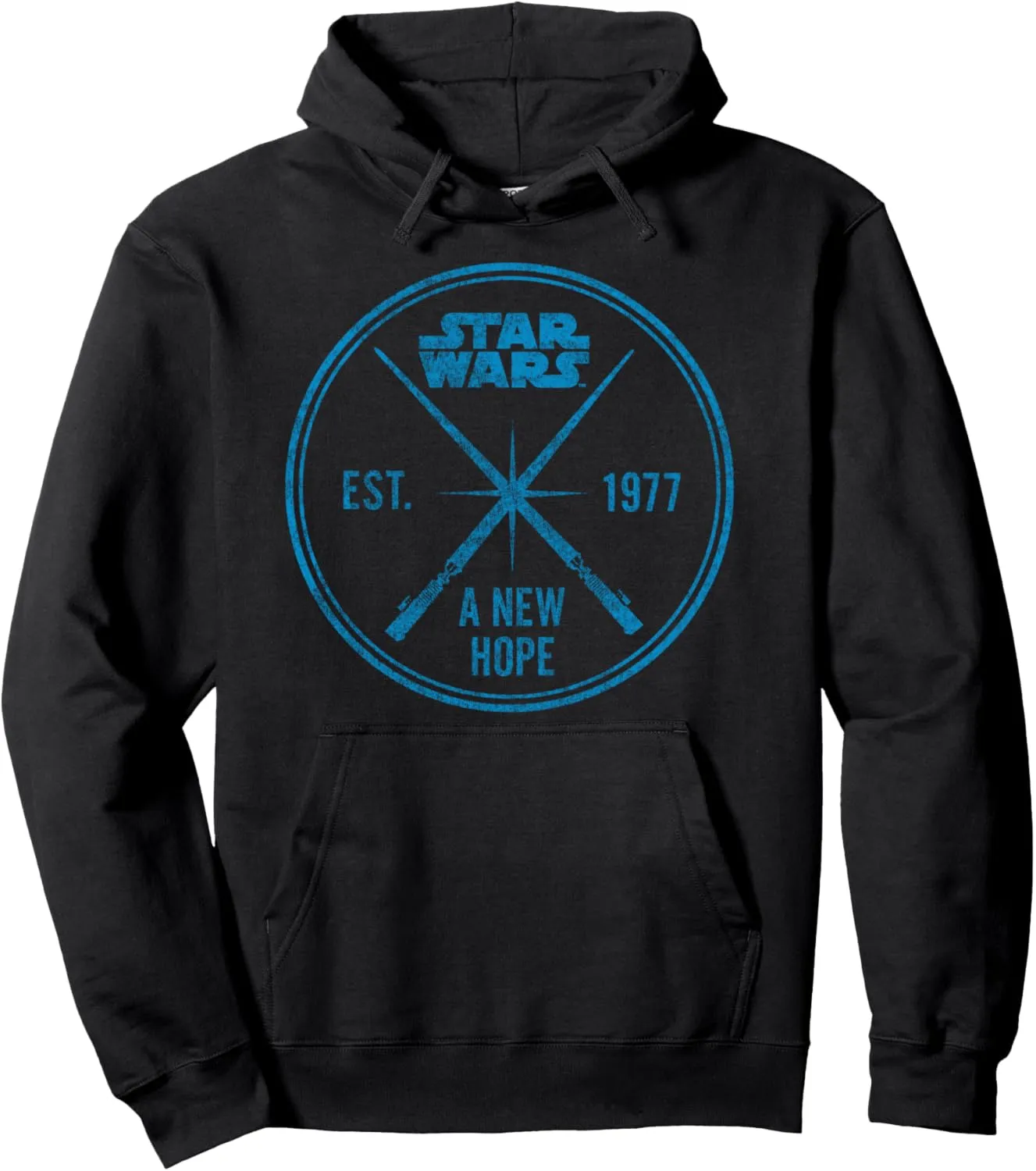 Star Wars A New Hope Est. 1977 Vintage Craft Graphic Hoodie Pullover Hoodie