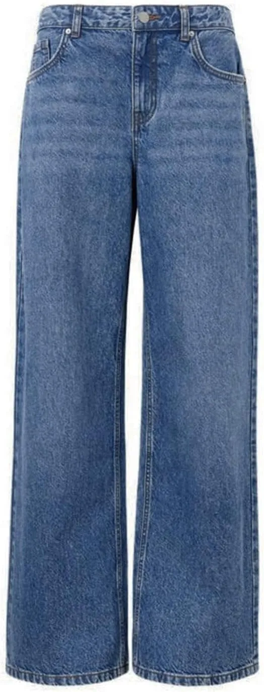 Straight Leg Jeans for Women,High Waisted Wide Leg Loose Microelastic Boyfriend Denim Pants