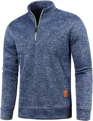 Sweaters for Men Mens V Neck Button Down Long Sleeve Knitted Cardigan Sweaters with 2 Front Pockets Winter Outwear