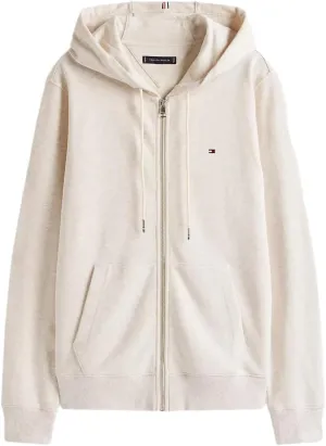 TOMMY HILFIGER Men's Signature Fleece Zip Up Hoodie Sweatshirt 2025 Collection