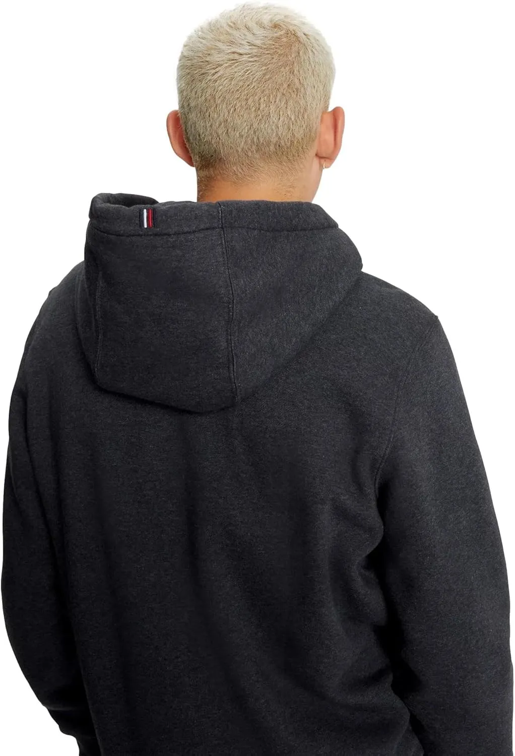 TOMMY HILFIGER Men's Signature Fleece Zip Up Hoodie Sweatshirt 2025 Collection