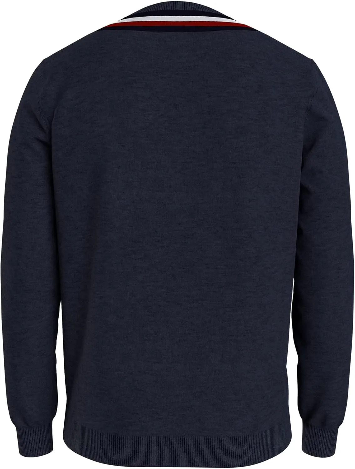 Tommy Hilfiger Men's Stripe V Neck Sweater