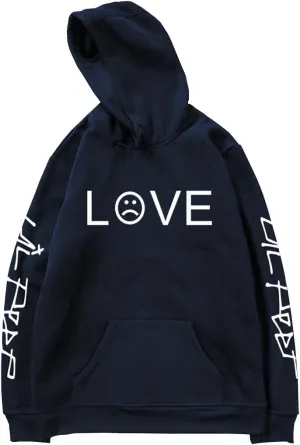 Unisex Hoodie Love Printed Fashion Sport Hip Hop Hoodie Sweatshirt Pocket Jacket Pullover Tops
