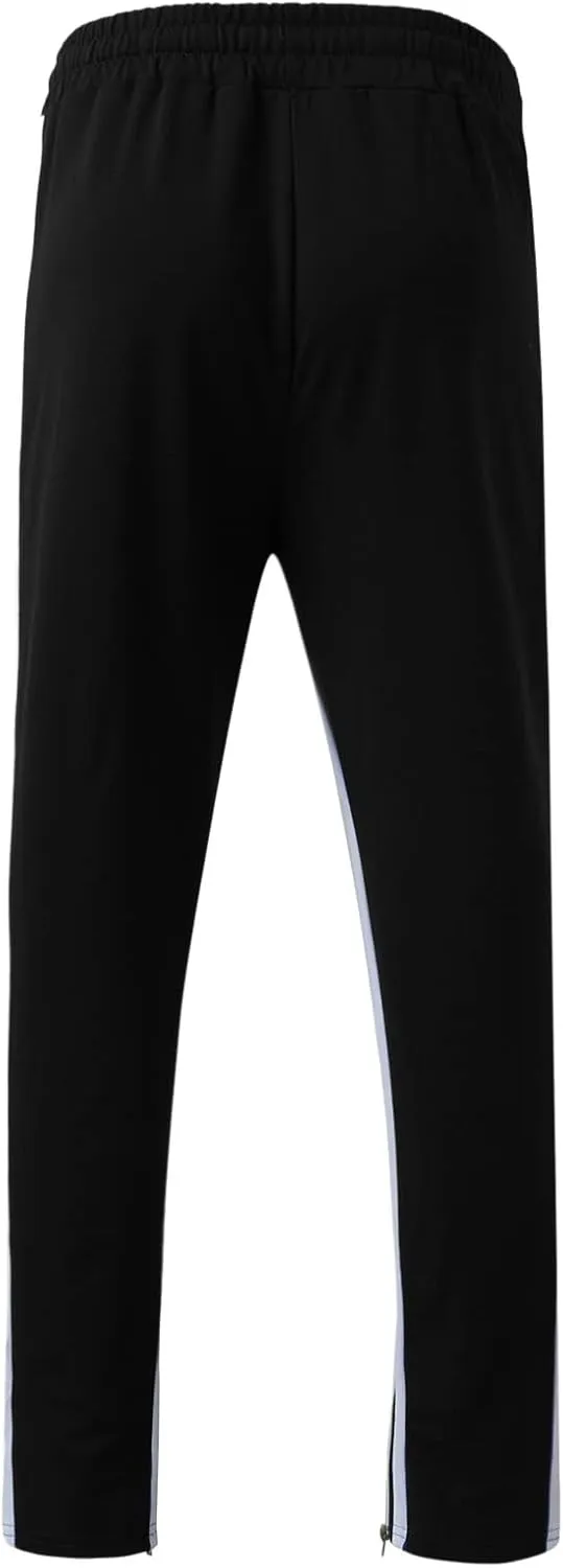 Vickyleb Cargo Pants for Men Baggy,Men's Joggers Sweatpants Gym Workout Pants Regular Stretch Slim Fit Pants