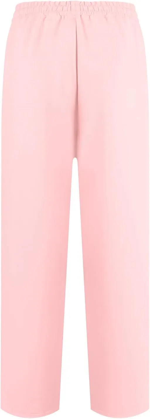 Wide Leg Sweatpants Women Baggy Y2k High Waisted Athletic Jogger Pants Solid Color Casual Cargo Pants with Pockets