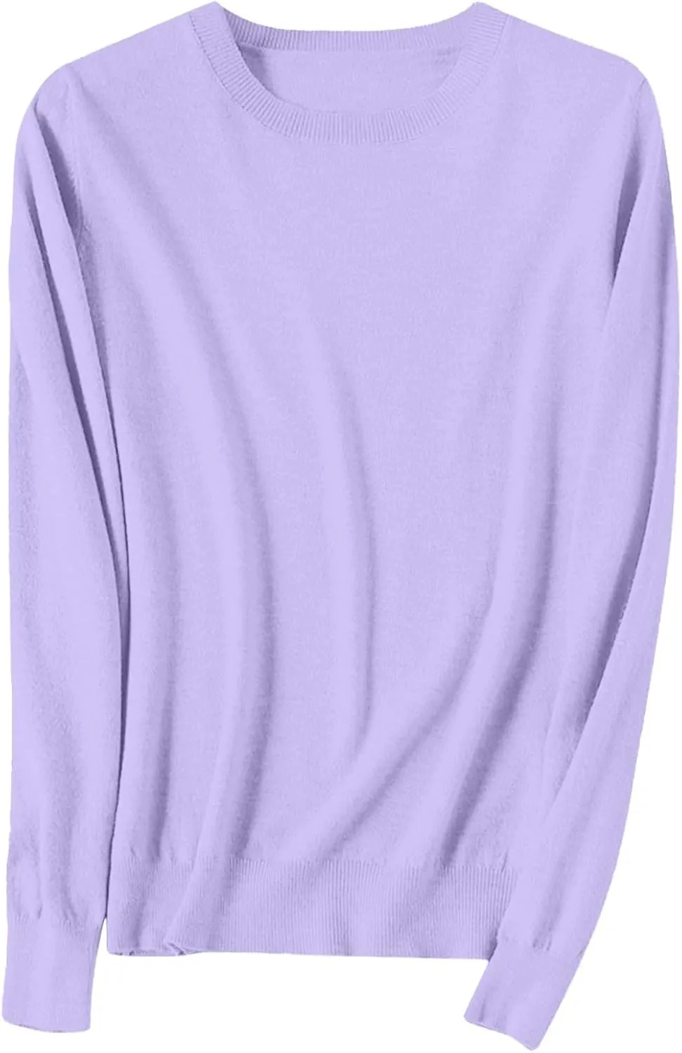 Women Oversized Ribbed Knit Sweater Trendy Office Work Business Dressy Bottom Jumpers Long Sleeve Casual Pullover Top