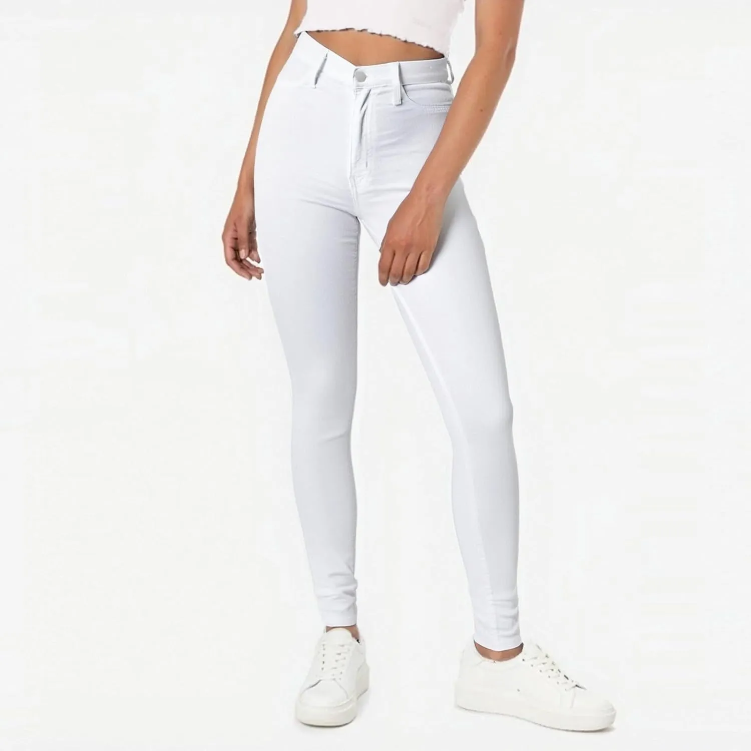 Womens Denim Skinny Jeans 2025 Super Stretch High Waisted Classic Casual Slim Fit Pants Sexy Butt Lift Pants