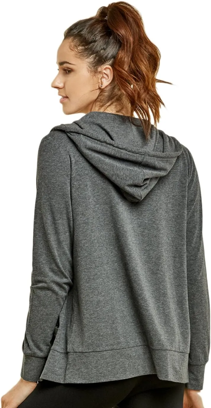 Women's Thin Cotton Zip Up Hoodie Jacket