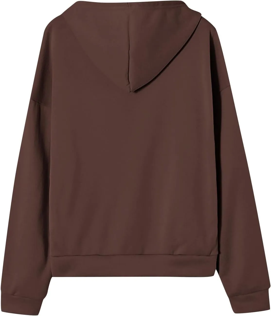 Womens Zip Up Y2K Hoodies Casual Long Sleeve Fall Oversized Sweatshirts Jacket with Pockets 2024 Fashion Clothes