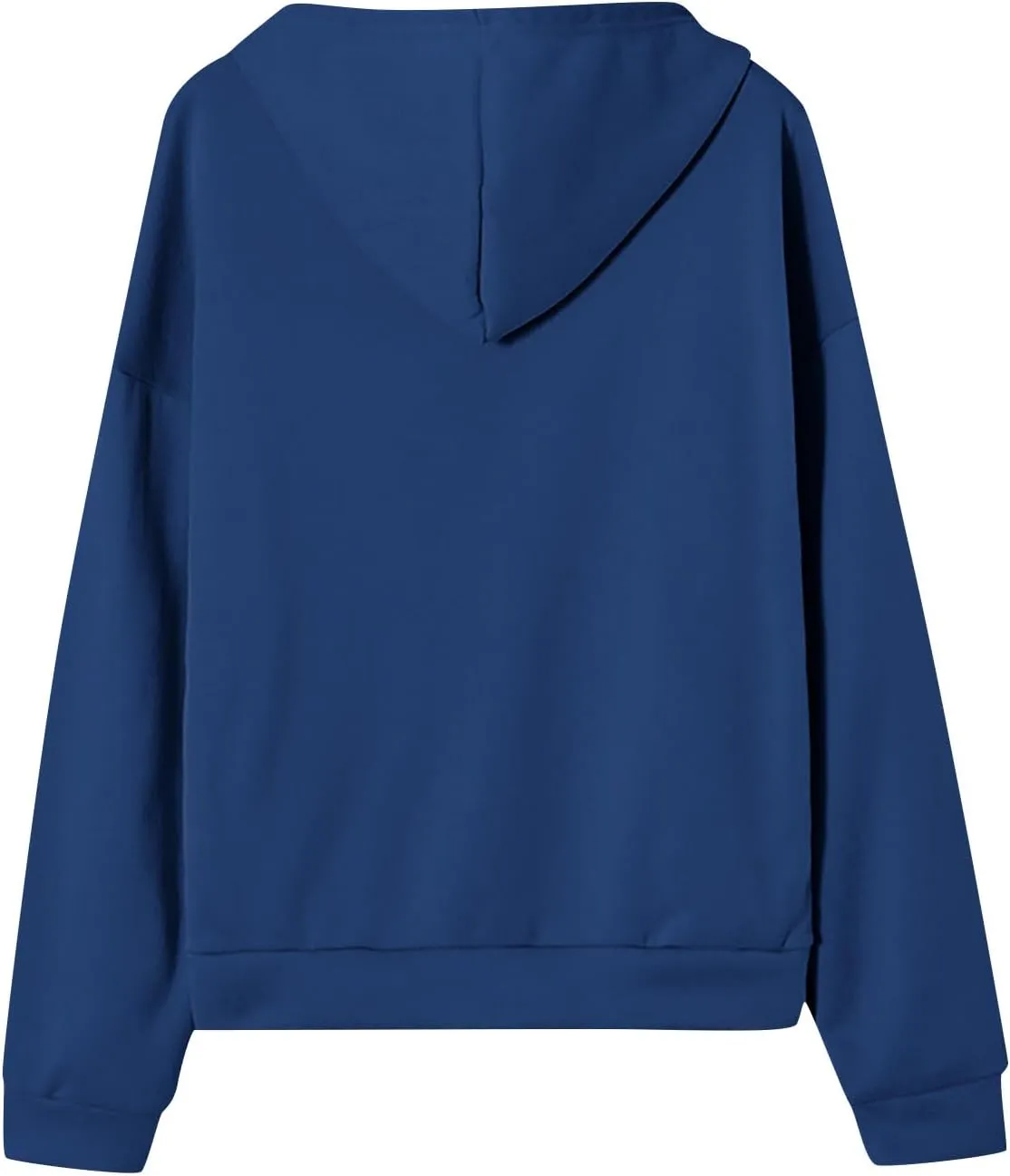 Womens Zip Up Y2K Hoodies Casual Long Sleeve Fall Oversized Sweatshirts Jacket with Pockets 2024 Fashion Clothes