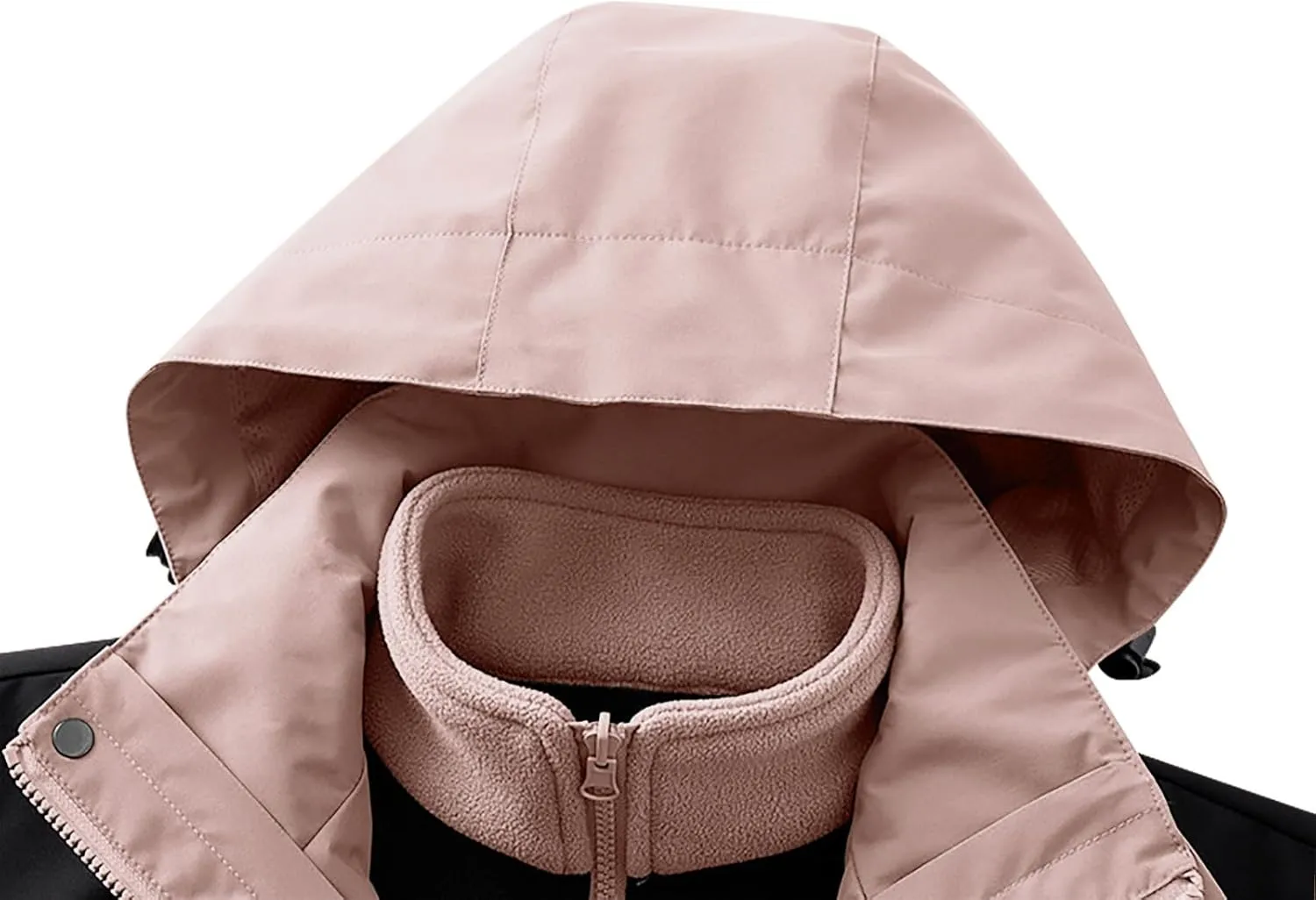 Women'sCasual Sports Jacket Coats Fashion Comfy Hooded Daily Outdoor Stand Collar Windproof Long Sleeve Jackets