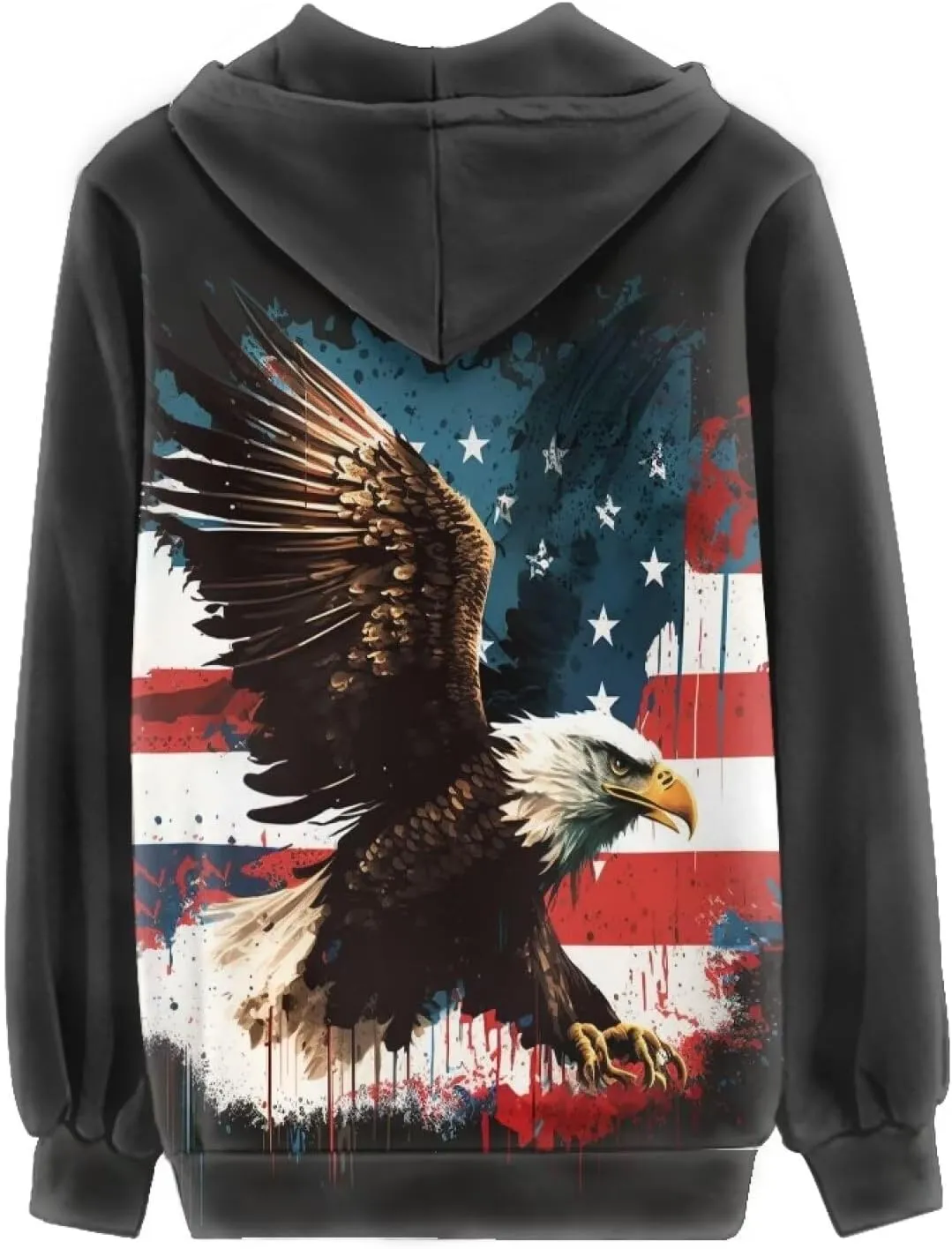 Xhuibop Zip Up Hoodie for Women Long Sleeve Shirts Plus Size Sweatshirts