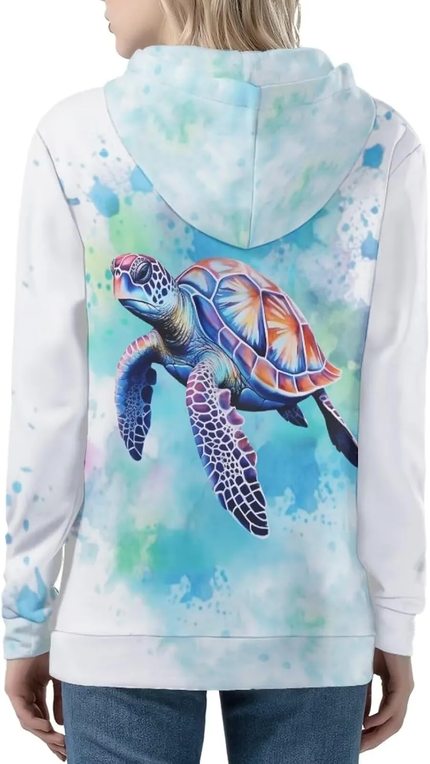 Xhuibop Zip Up Hoodie for Women Long Sleeve Shirts Plus Size Sweatshirts
