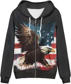Xhuibop Zip Up Hoodie for Women Long Sleeve Shirts Plus Size Sweatshirts